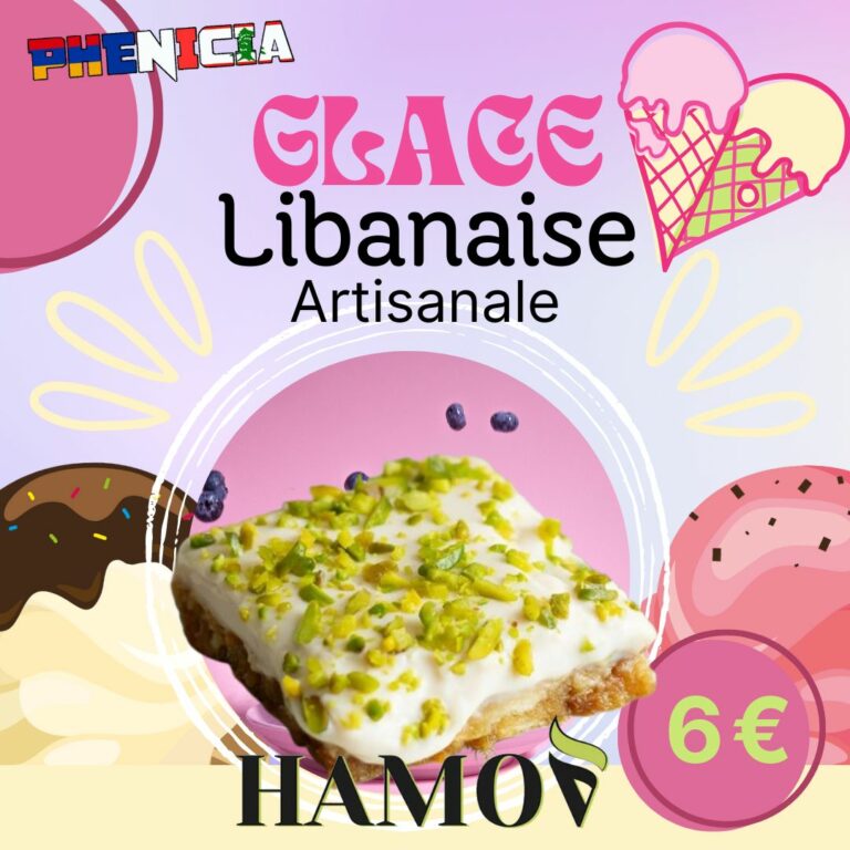 Glace Libanaise Achta du restaurant Le Phenicia