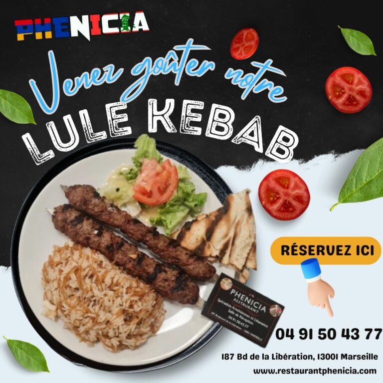 Le Lule Kebab du restaurant Le Phenicia